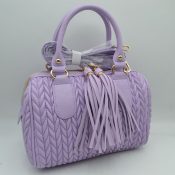 JY-0499 LAV Quilted Tassel